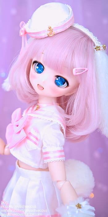 Anime girl close up fantasy moon girl anime doll HD wallpaper  Peakpx