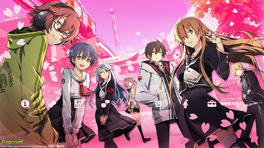 PS4 dostaje motyw Tokyo Xanadu przez ograniczony czas, anime na ps4 Tapeta HD