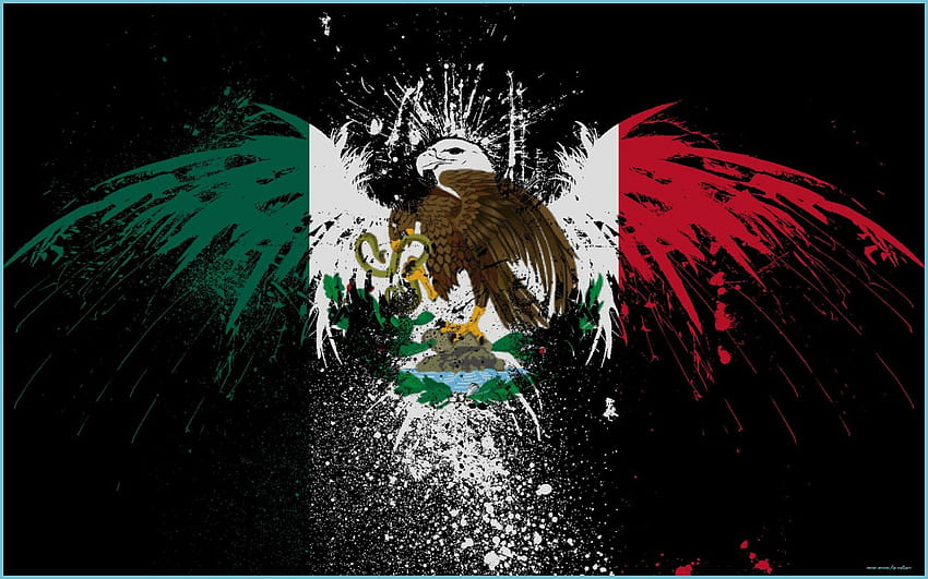Die mexikanische Flaggenflagge, mexikanische Flagge 2021 HD-Hintergrundbild