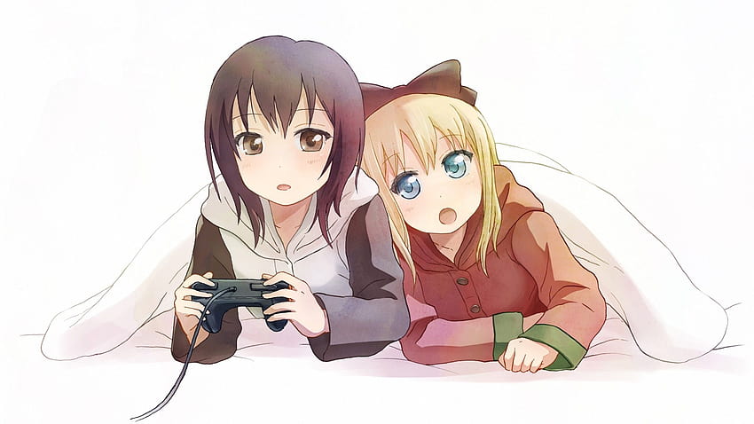 Anime Girl Gaming, ps3 anime couple HD wallpaper | Pxfuel