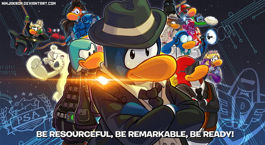 Club Penguin: Elite Penguin Force 2015 by Ninjakrom HD wallpaper