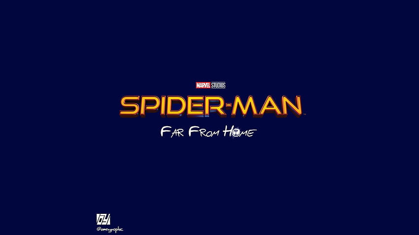Spiderman Far From Home Película Logo, Películas, spider man lejos de casa  fondo de pantalla | Pxfuel