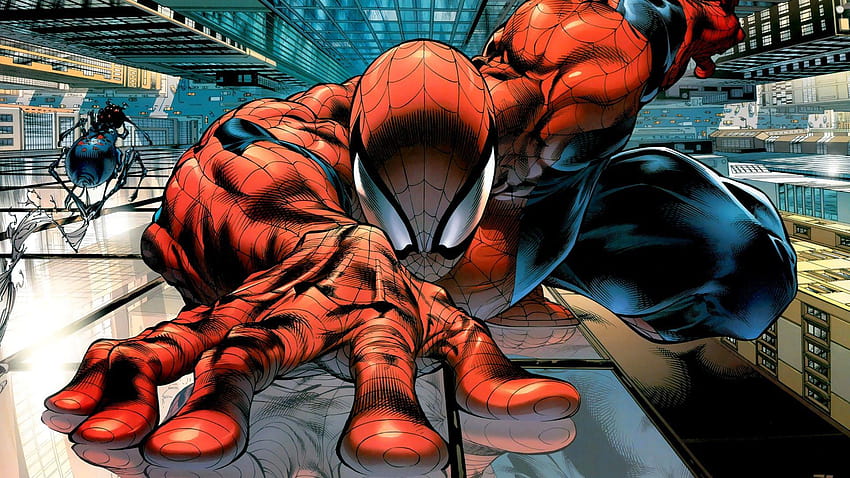 Spider Man Comic Drawing at GetDrawings, spider man cartoon HD wallpaper