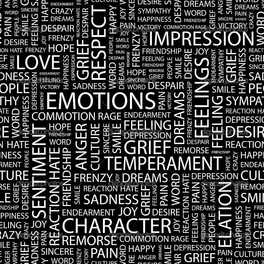 Approaching Word Collage, word cloud black HD phone wallpaper