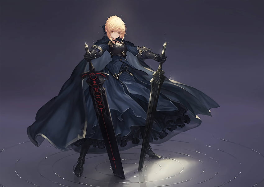 Saber Alter [Fate/Stay Night] HD тапет