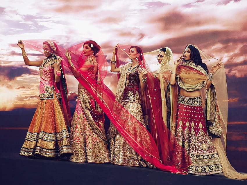 Hint modası: Endüstri savurganlığı karşılayabilir mi?, Hint giyimi HD duvar kağıdı