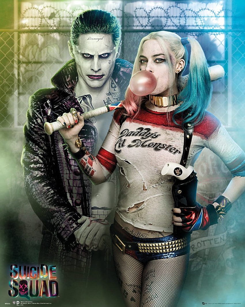 Joker i Harley Suicide Squad, żartownisia Tapeta na telefon HD