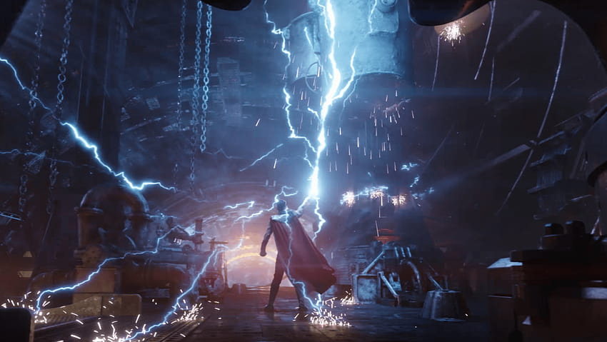 7 veces Thor fue la mejor parte de Avengers: Infinity War, Thor Stormbreaker Lightning fondo de pantalla