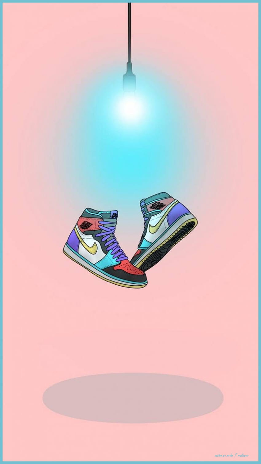 Five Easy Rules Of Cartoon Air Jordan 8, animated shoes HD phone wallpaper