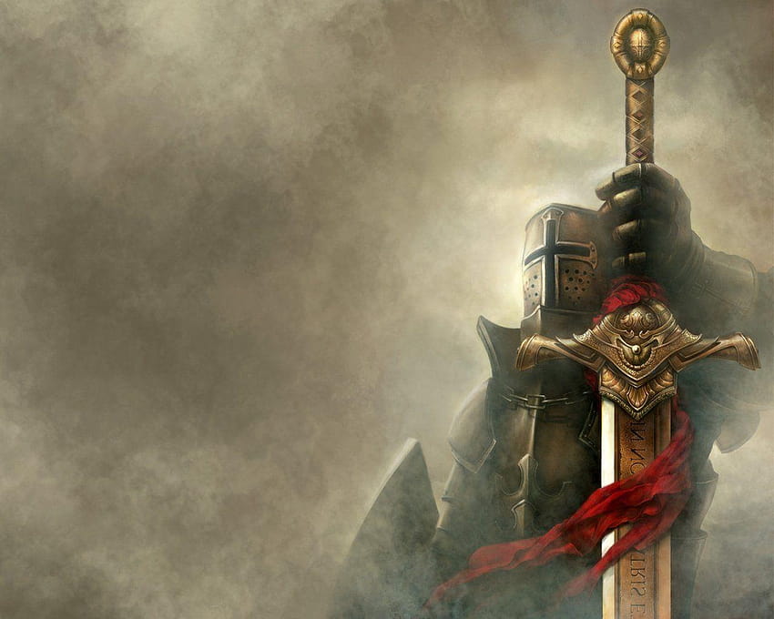 241 Knight, crusades HD wallpaper