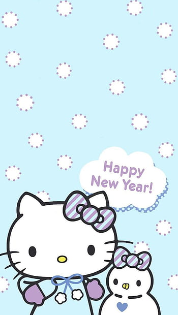 hello kitty new years wallpaper