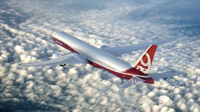 BOEING 777x airliner aircraft airplane jet transport 777, airplane boeing 777x HD wallpaper
