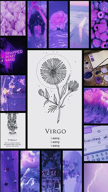 Buy Virgo Zodiac Sign Aesthetic Collage Wallpaper, Virgo iPhone Phone  Wallpaper, Virgo Laptop MacBook iPad Wallpaper Online in India - Etsy