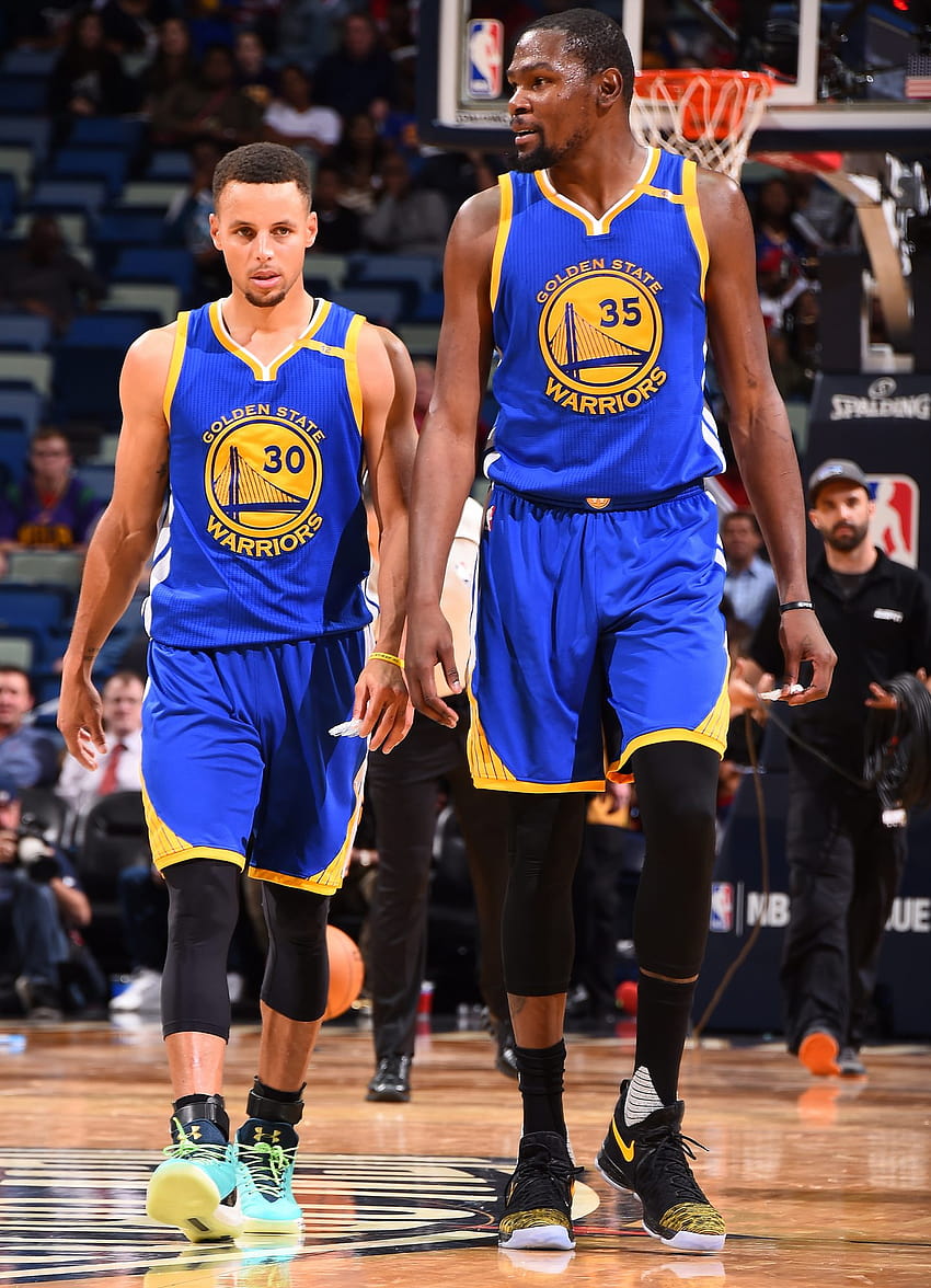 Steph Curry on Kevin Durant's Comments About Warriors, kevin durant and stephen curry HD phone wallpaper