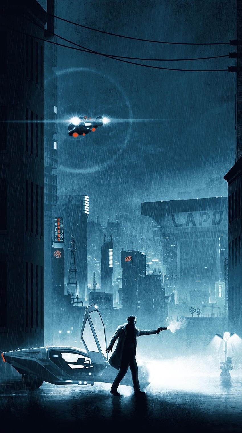 Un autre Blade Runner 2049 vraiment cool pour iOS, profitez-en !, blade runner amoled Fond d'écran de téléphone HD