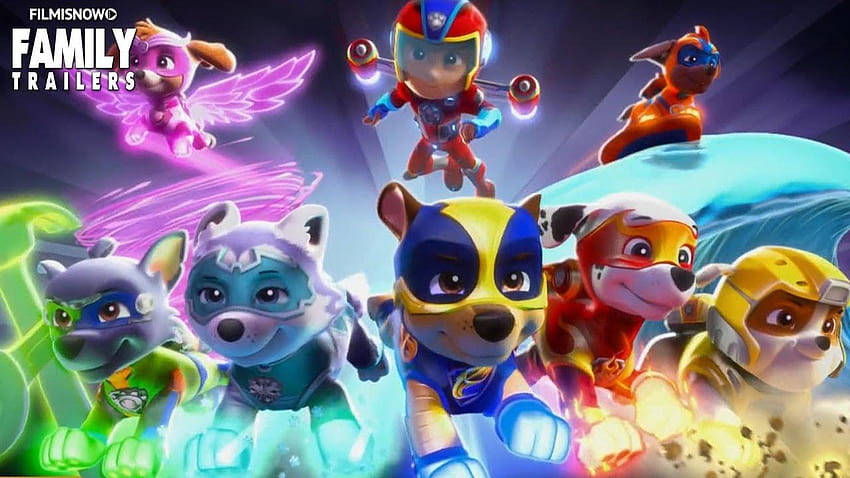 PAW PATROL: MIGHTY PUPS Trailer, paw patrol mighty pups HD wallpaper