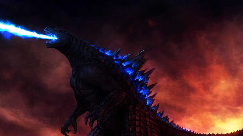 Godzilla and Backgrounds, electric godzilla HD wallpaper | Pxfuel