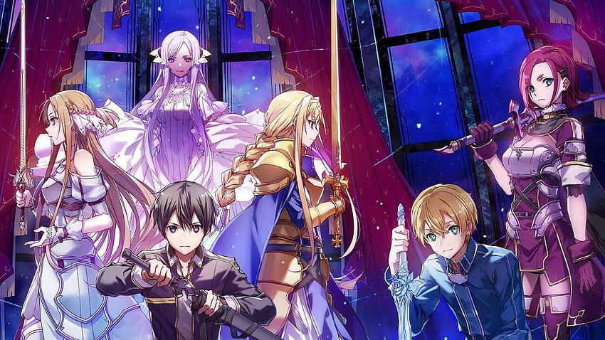 Hands On: Sword Art Online: Alicization Lycoris Is a Technical, purple anime ps4 HD wallpaper