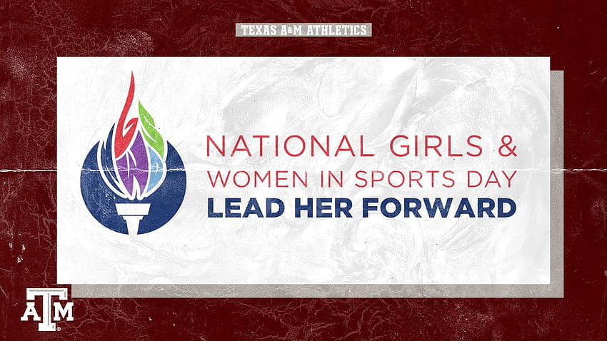 Texas A&M 2020 National Girls & Women in Sports Day, womens day 2020 HD wallpaper