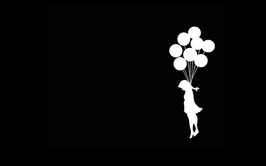 Banksy Balloon Girl, panda de Banksy Fond d'écran HD