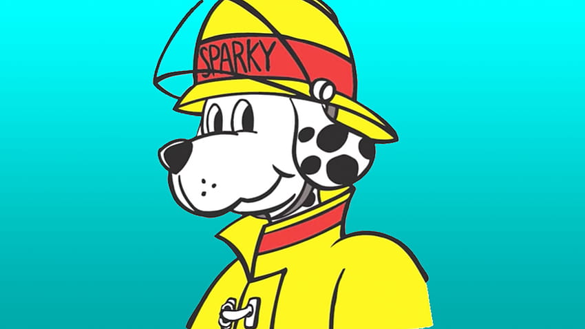 Огненото куче Спарки: 5 факта, които всеки трябва да знае за емблематичния талисман на NFPA, огненото куче Спарки HD тапет