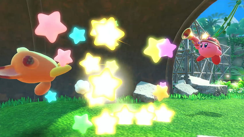 Kirby and the Forgotten Land débarque sur Switch le 25 mars, Kirby 2022 Fond d'écran HD