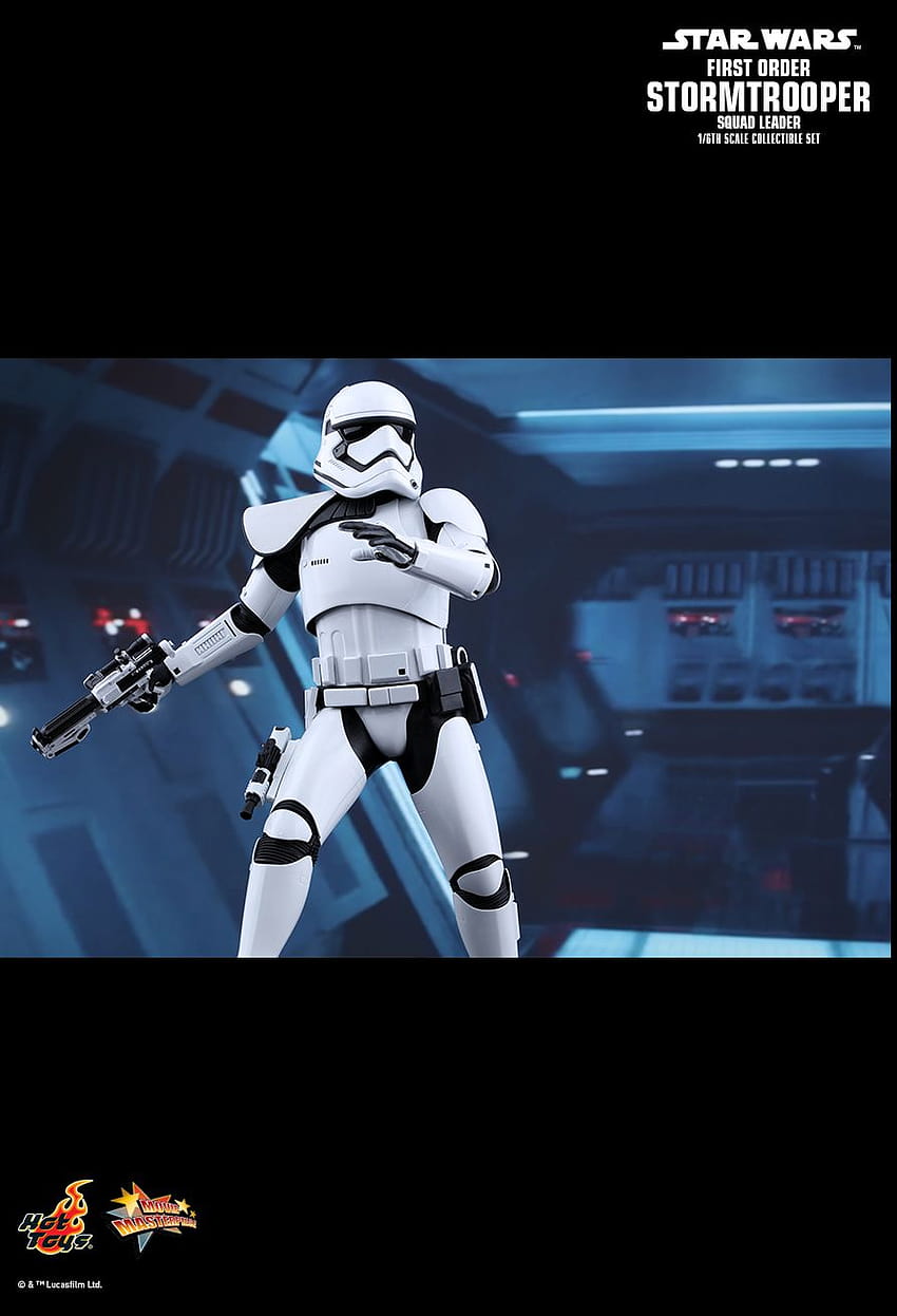 Hot Toys : Star Wars: The Force Awakens, stormtrooper squad leader HD phone wallpaper