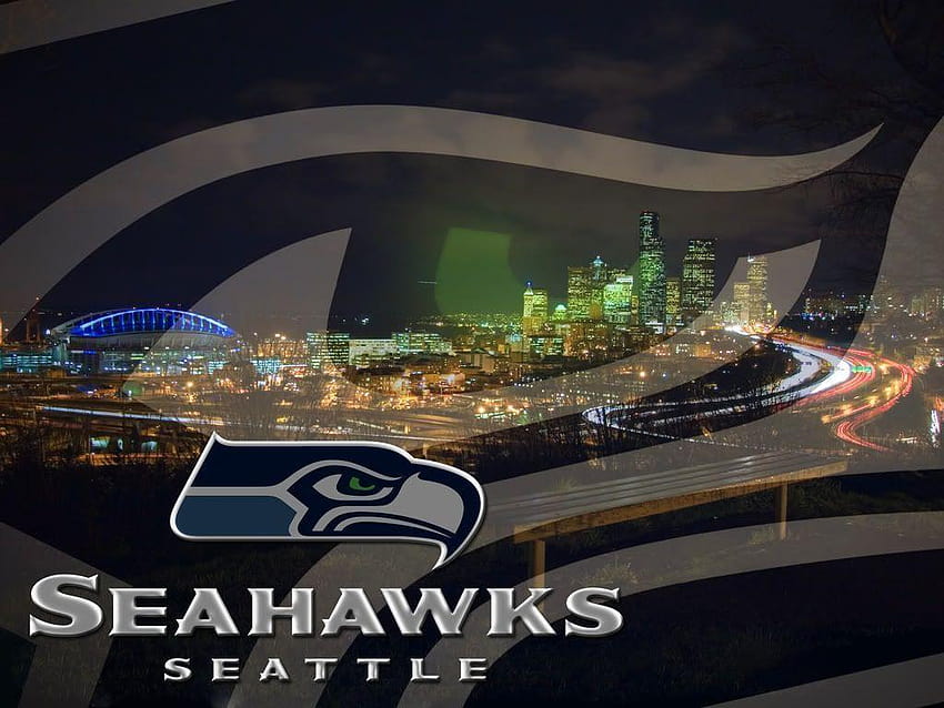 Swirl City Seattle Seahawks Graphic HD wallpaper