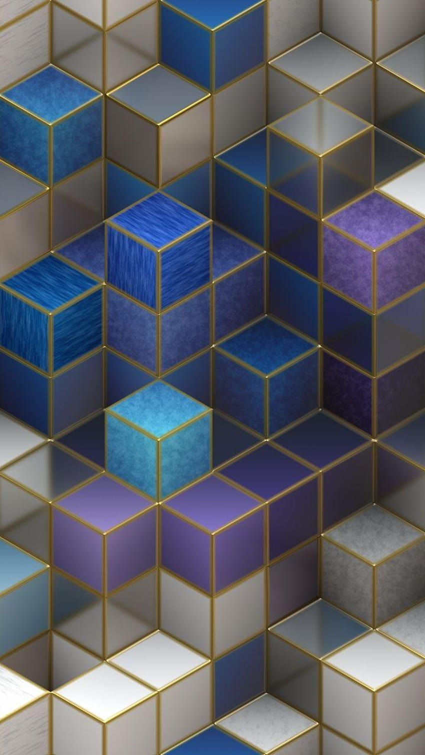 Cubes, cubic square, abstract, 720x1280, abstract square HD phone wallpaper
