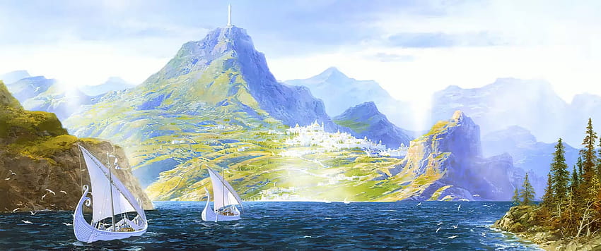 J.R.R. Tolkien, Valinor fondo de pantalla