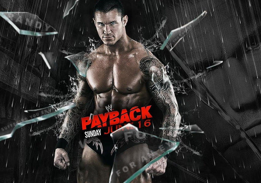 Randy Orton zahlt WWE Wrestling zurück, Randy Orton 2017 HD-Hintergrundbild