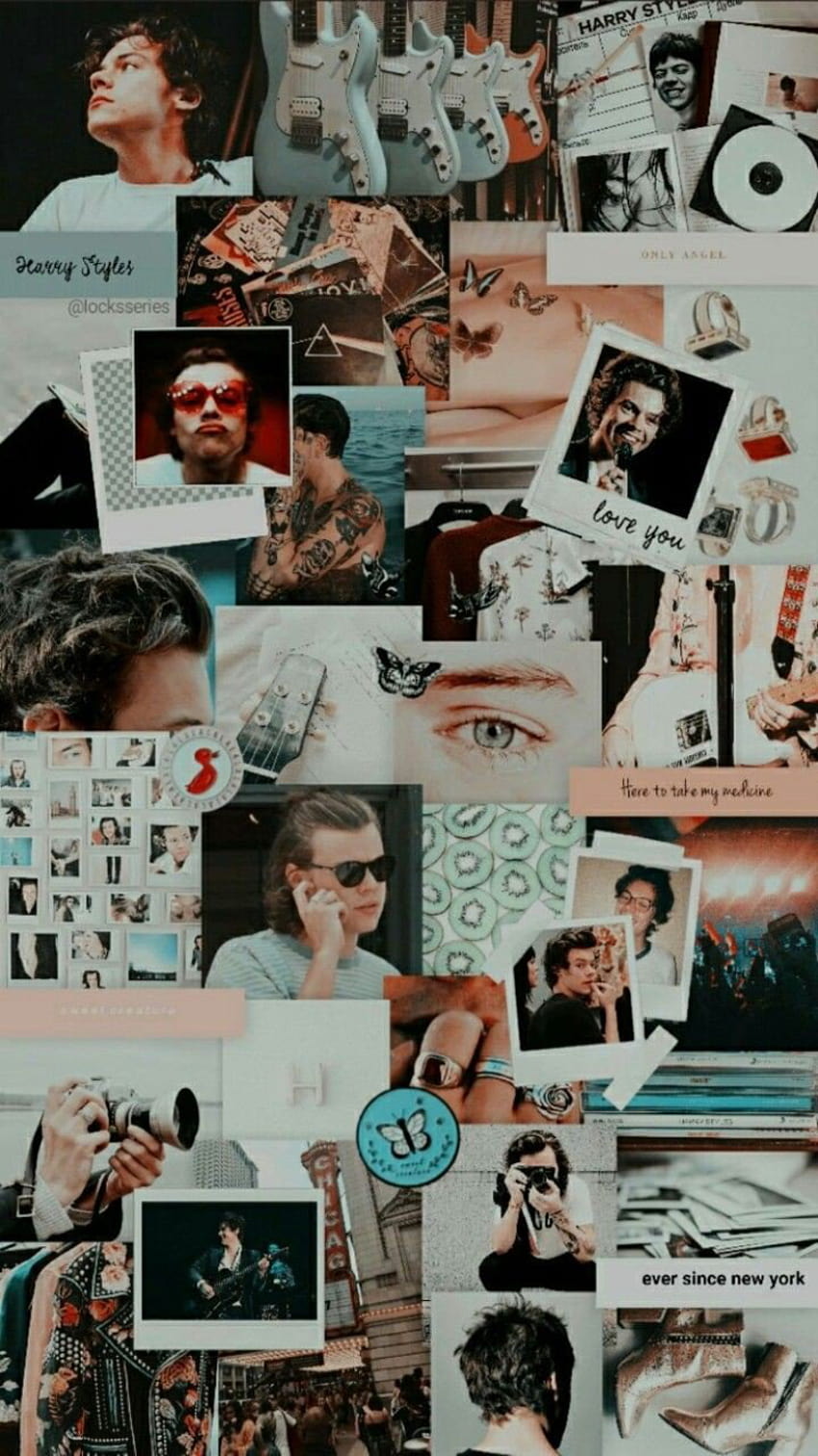 Harry styles iphone by kami✨ on , one direction vsco HD phone wallpaper