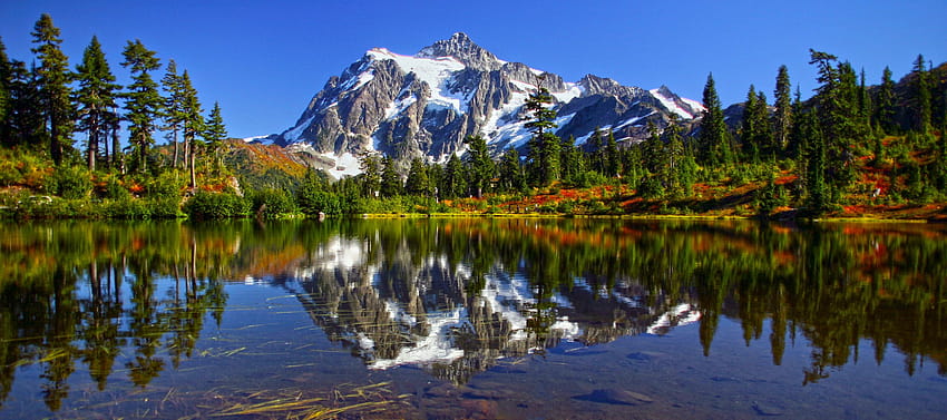 Mount Shuksan, North Cascades National Park, 마운트 shuksan 워싱턴 HD 월페이퍼