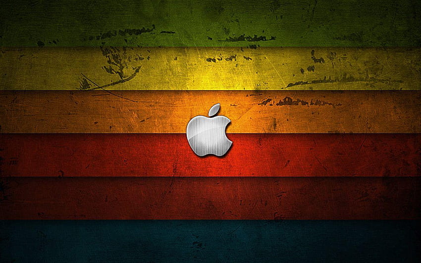 Apple Retro Walpaper by SubDooM, retro apple HD wallpaper