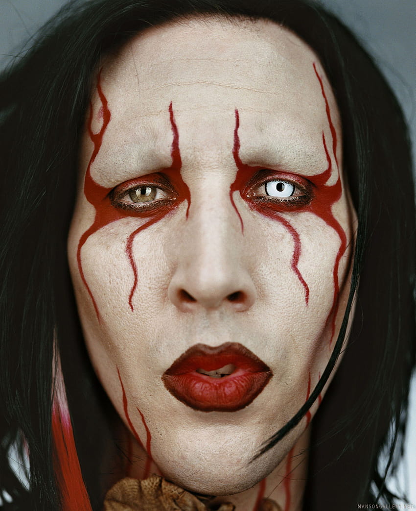 Marilyn Manson: Marilyn Manson, marlyn mason HD telefon duvar kağıdı