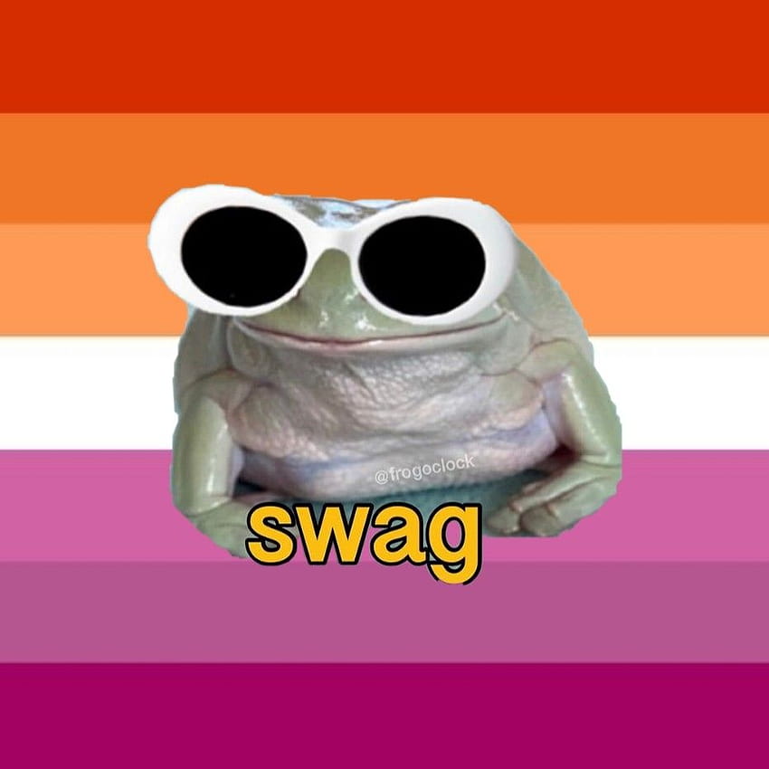 Lesbian frog pfp HD phone wallpaper