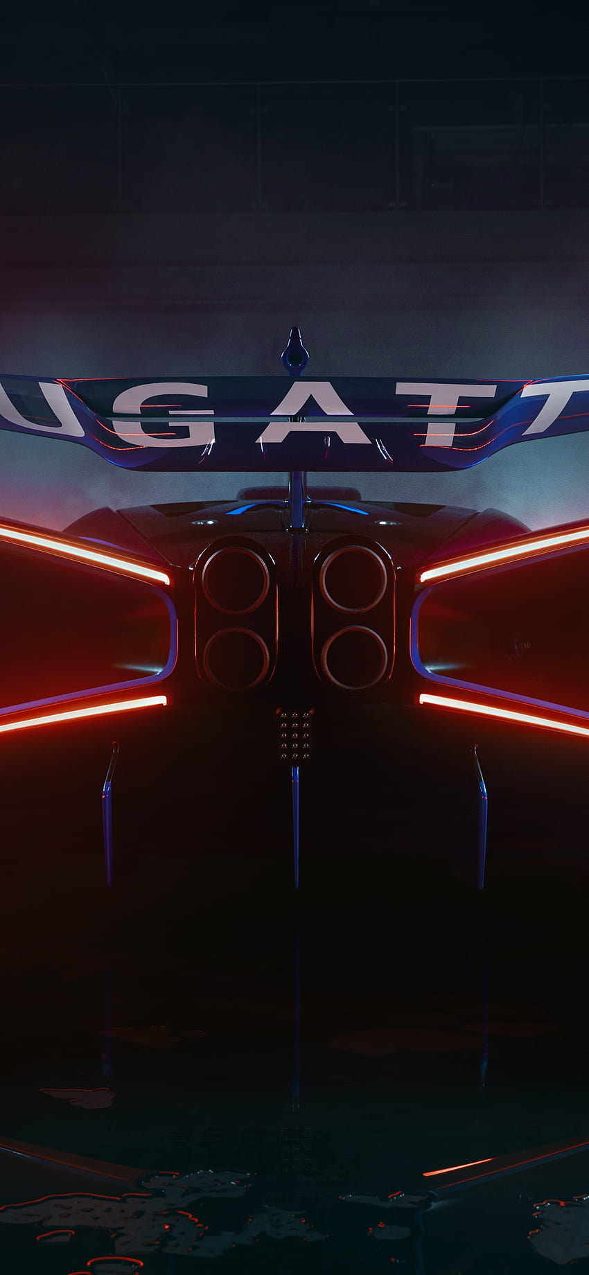 Bugatti Bolide ไฮเปอร์คาร์ 2021, รถยนต์ Bugatti Bolide 2022 วอลล์เปเปอร์โทรศัพท์ HD