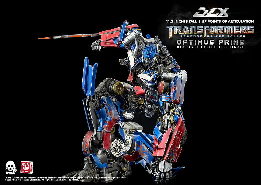 Колекционерска фигурка Optimus Prime DLX от Threezero, optimus prime energon меч HD тапет