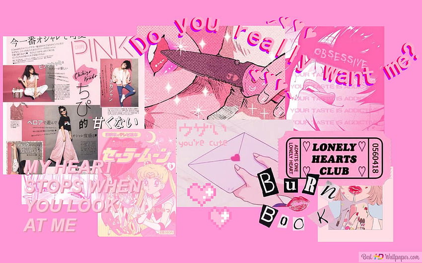 apakah Anda benar-benar menginginkan saya - klub hati yang kesepian - anime pink y, anime klub hati yang kesepian Wallpaper HD
