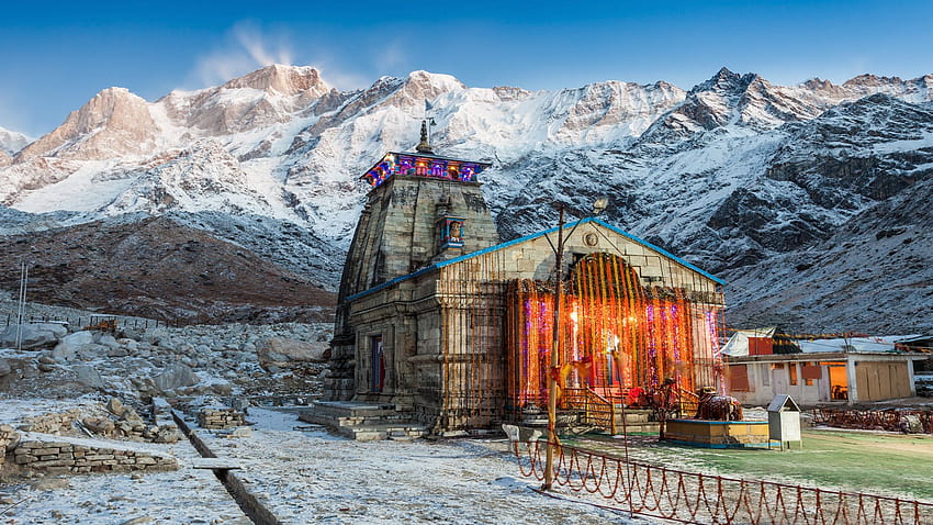 Como o templo Kedarnath sobreviveu ao dilúvio e 400 anos sob a neve, filme kedarnath papel de parede HD