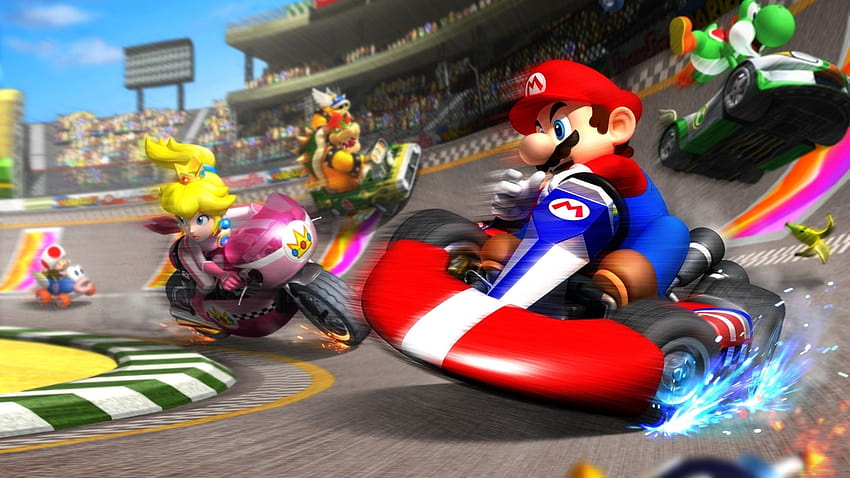 Mario Kart 8, carrinho papel de parede HD