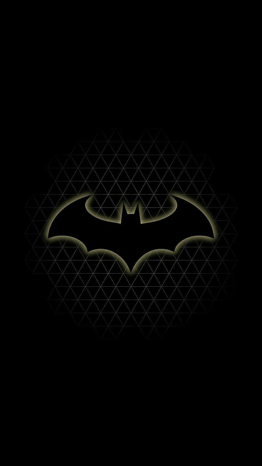Mroczny Rycerz Batmana, logo Batmana Tapeta na telefon HD