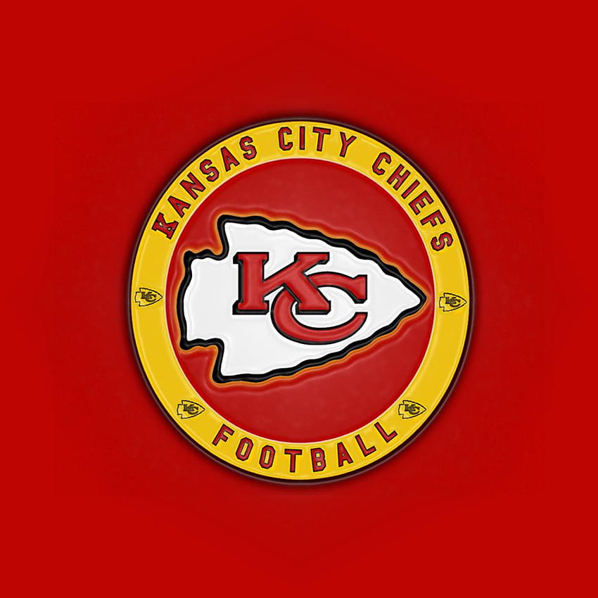 Kansas City Chiefs 팀 로고 HD 전화 배경 화면