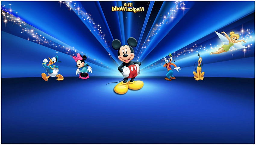 Dibujos animados de Mickey Mouse, la compañía de Walt Disney fondo de pantalla