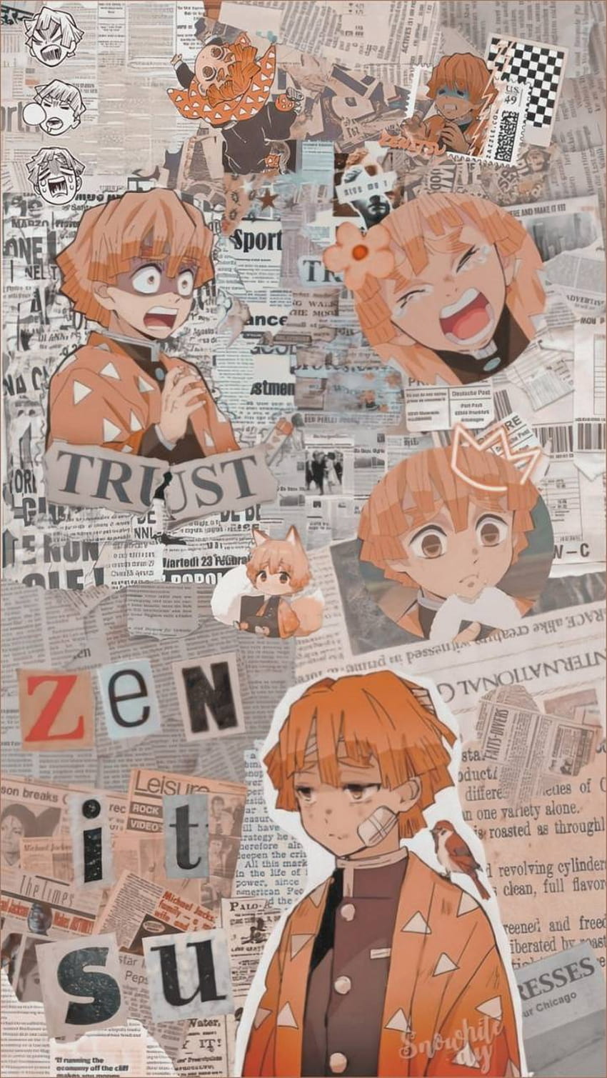 Zenitsu by Hanako101, zenitsu funny HD phone wallpaper