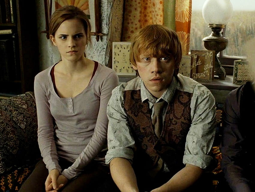 JK Rowling wyraża ubolewanie z parowania Rona i Hermiony, romione Tapeta HD