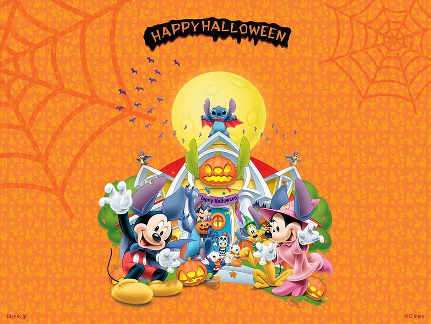 Disney Halloween, estetika halloween disney Wallpaper HD