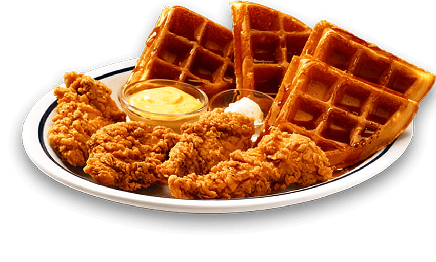 Chicken and Waffles HD wallpaper | Pxfuel