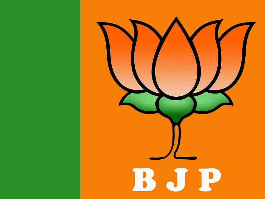 As Political Parties Become Richer, Their Sources Of Donations, bjp flag background black HD wallpaper