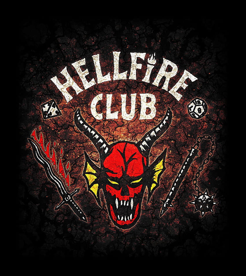 Ден на непознати неща: Дъстин е готов да се наеме за клуб Hellfire HD тапет за телефон